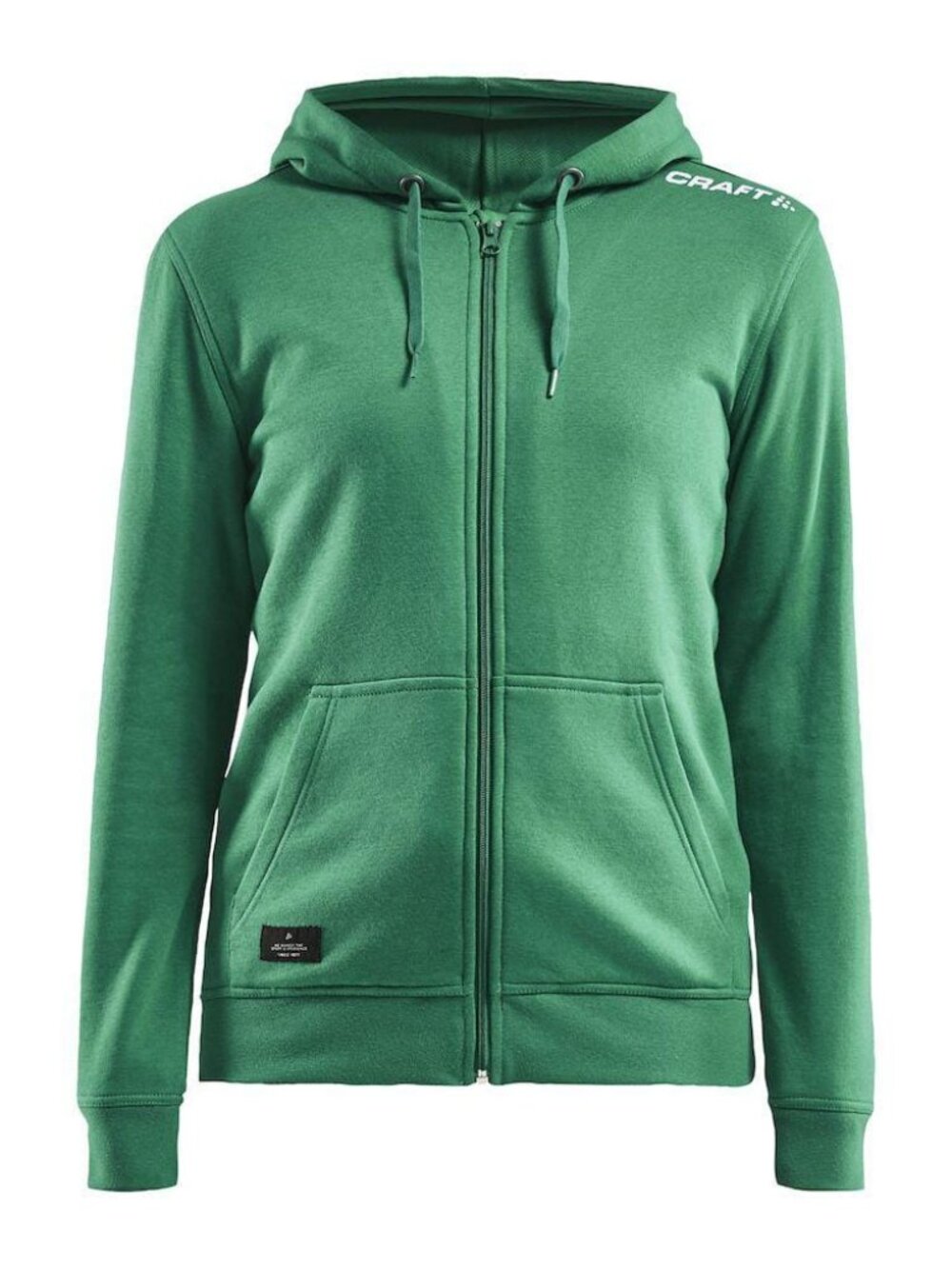 Craft Green Women's Full-Zip Hoodie. Size small.